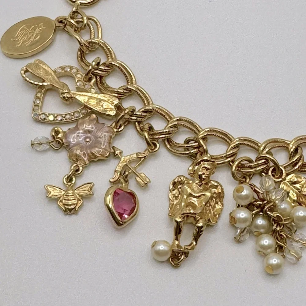 Kirks Folly Midummer Night’s Dream Cherub and Fairy Charm Bracelet - Picture 5 of 8